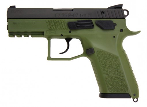 CZ 75 P-07 Duty Olive Duty 9mmP